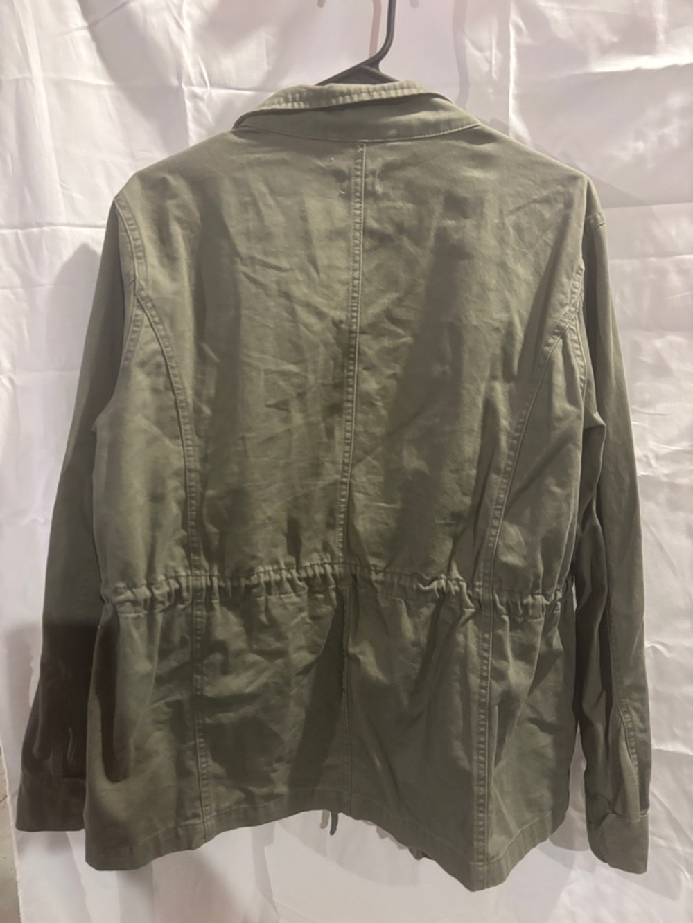 ana Olive Green Utility Jacket - Picture 5 of 5